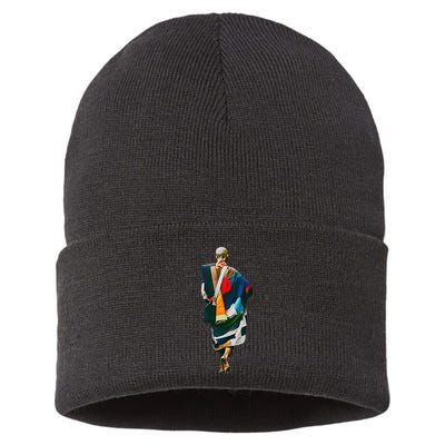 Thich Minh Tue On Back Monks Minh Tue Vietnamese Sustainable Knit Beanie