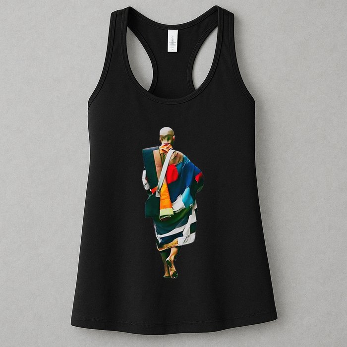 Thich Minh Tue On Back Monks Minh Tue Vietnamese Womens Tank Top