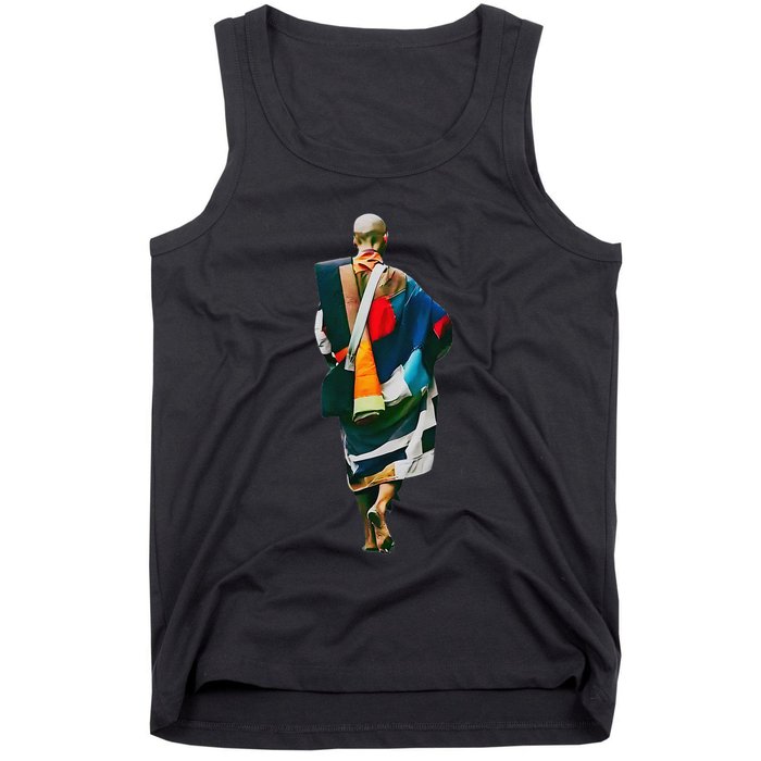 Thich Minh Tue On Back Monks Minh Tue Vietnamese Tank Top