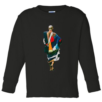 Thich Minh Tue On Back Monks Minh Tue Vietnamese Toddler Long Sleeve Shirt