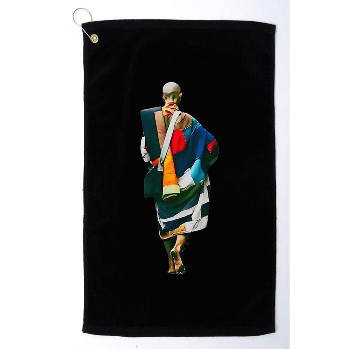 Thich Minh Tue On Back Monks Minh Tue Vietnamese Golf Towel