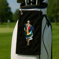 Thich Minh Tue On Back Monks Minh Tue Vietnamese Golf Towel