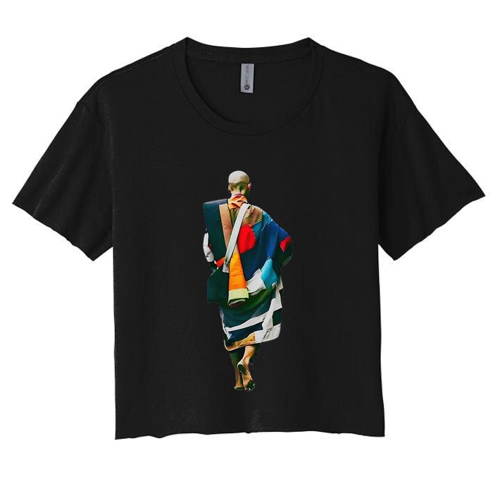 Thich Minh Tue On Back Monks Minh Tue Vietnamese Crop Top
