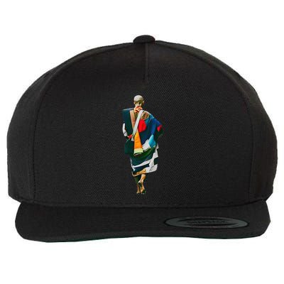Thich Minh Tue On Back Monks Minh Tue Vietnamese Wool Snapback Cap