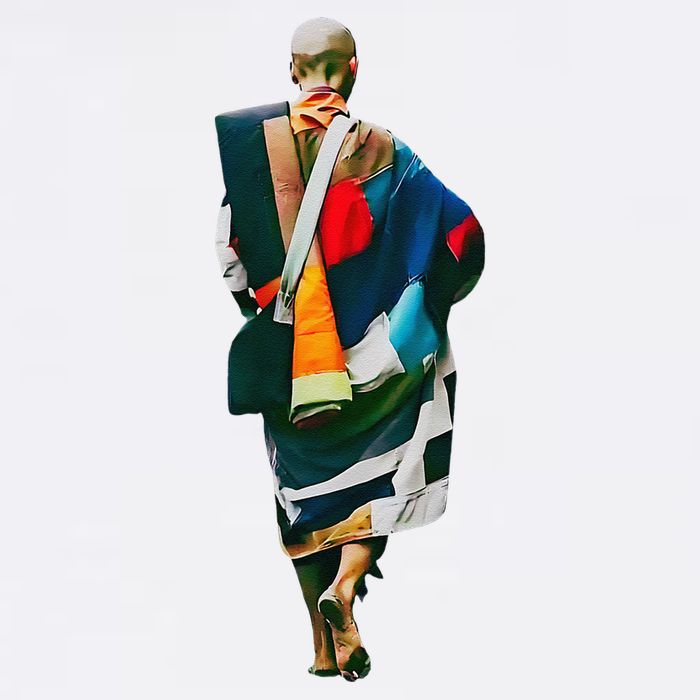 Thich Minh Tue On Back Monks Minh Tue Vietnamese Garment-Dyed Sweatshirt