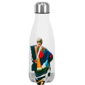 Thich Minh Tue On Back Monks Minh Tue Vietnamese Stainless Steel Insulated Water Bottle