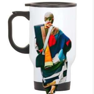 Thich Minh Tue On Back Monks Minh Tue Vietnamese Stainless Steel Travel Mug