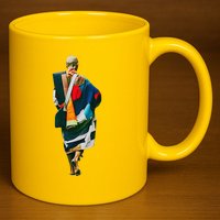 Thich Minh Tue On Back Monks Minh Tue Vietnamese 11oz C Handle Ceramic Mug