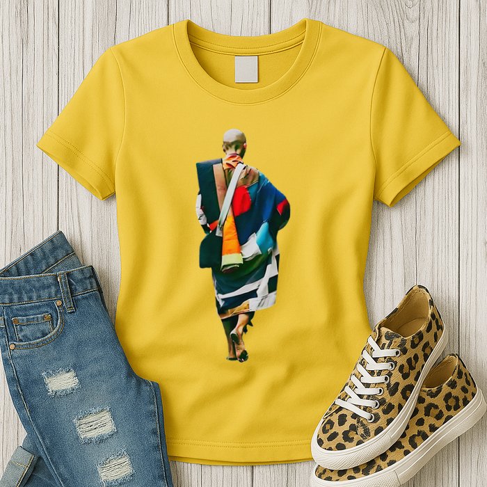 Thich Minh Tue On Back Monks Minh Tue Vietnamese Womens T-Shirt
