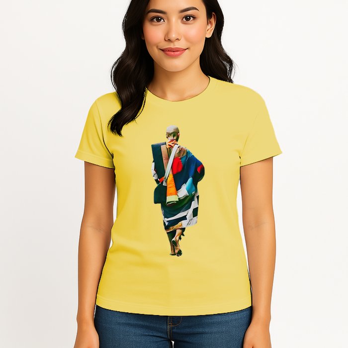 Thich Minh Tue On Back Monks Minh Tue Vietnamese Womens T-Shirt