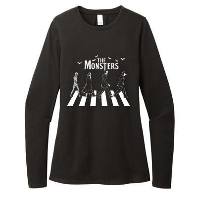 The Monsters Womens CVC Long Sleeve Shirt