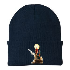 Thich Minh Tue On Back Monks Vietnamese Knit Cap Winter Beanie