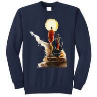 Thich Minh Tue On Back Monks Vietnamese Tall Sweatshirt