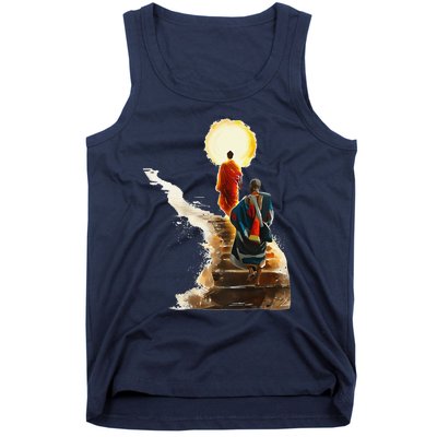 Thich Minh Tue On Back Monks Vietnamese Tank Top