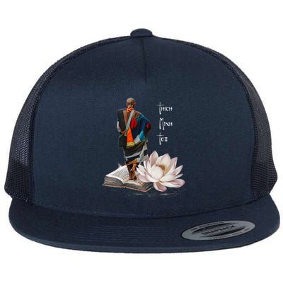 Thich Minh Tue Flat Bill Trucker Hat