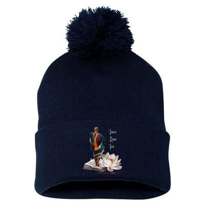 Thich Minh Tue Pom Pom 12in Knit Beanie