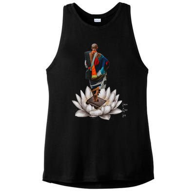 Thich Minh Tuex Ladies PosiCharge Tri-Blend Wicking Tank