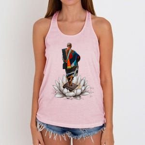 Thich Minh Tuex Women's Knotted Racerback Tank