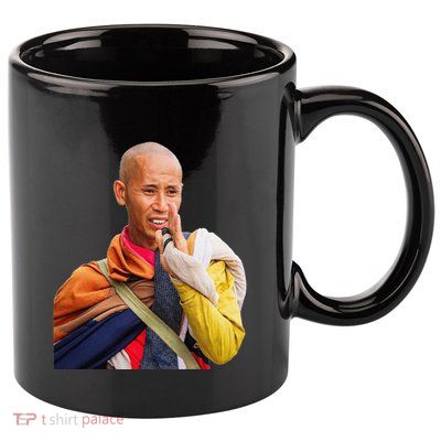 Thich Minh Tue 11oz C Handle Ceramic Mug