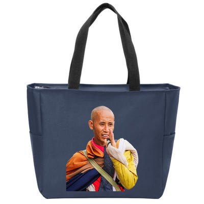Thich Minh Tue Zip Tote Bag