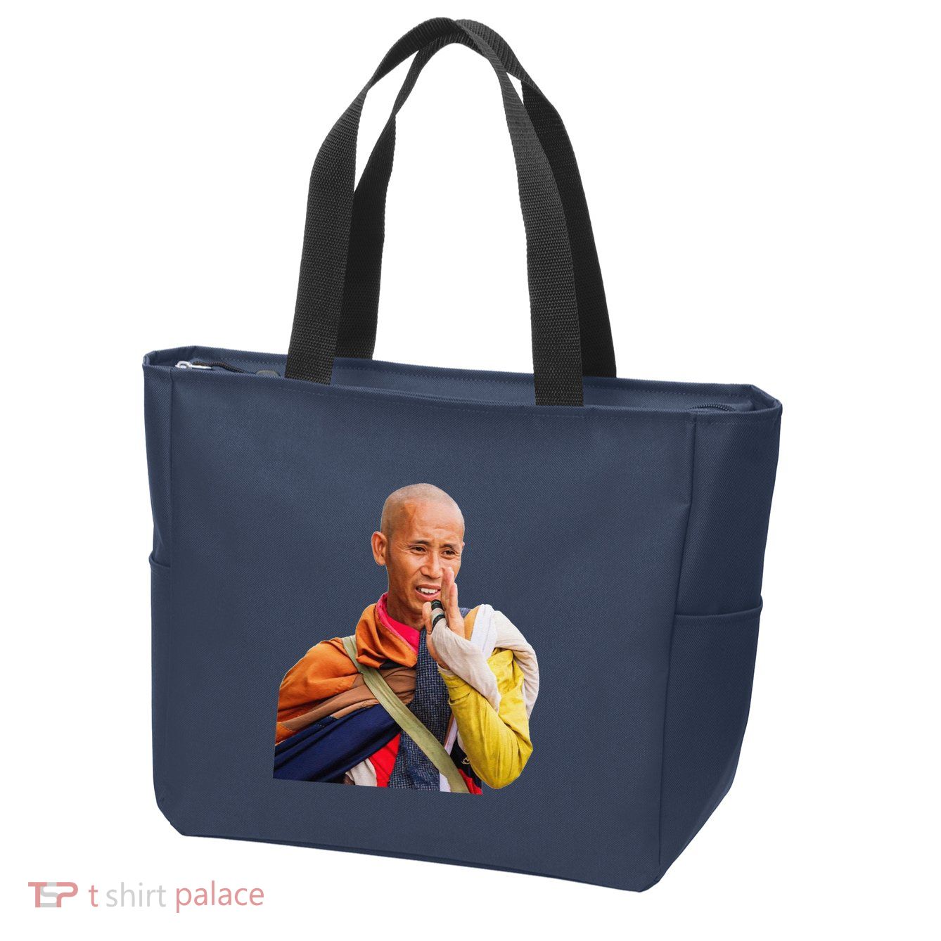Thich Minh Tue Zip Tote Bag