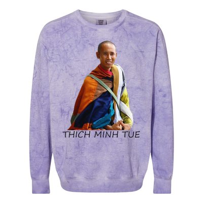 Thich Minh Tue Colorblast Crewneck Sweatshirt