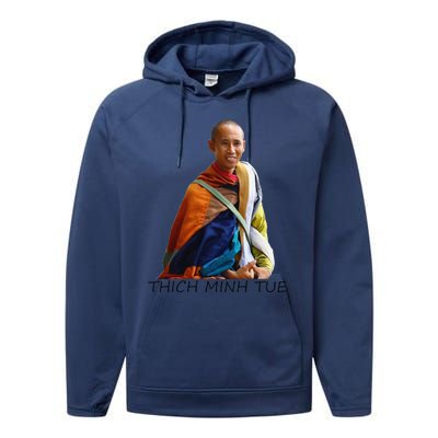 Thich Minh Tue Performance Fleece Hoodie