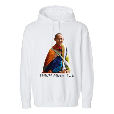 Thich Minh Tue Garment-Dyed Fleece Hoodie