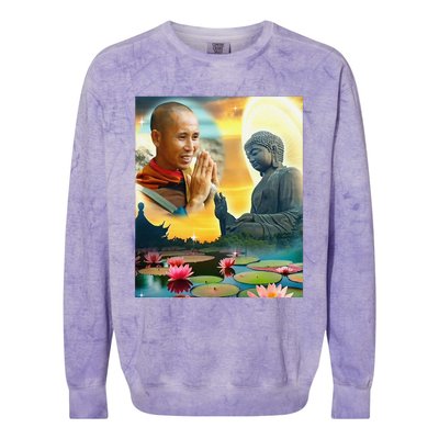 Thich Minh Tue Colorblast Crewneck Sweatshirt