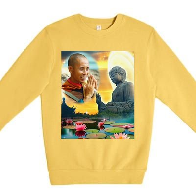 Thich Minh Tue Premium Crewneck Sweatshirt