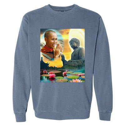 Thich Minh Tue Garment-Dyed Sweatshirt