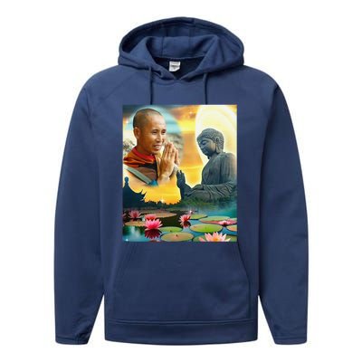 Thich Minh Tue Performance Fleece Hoodie