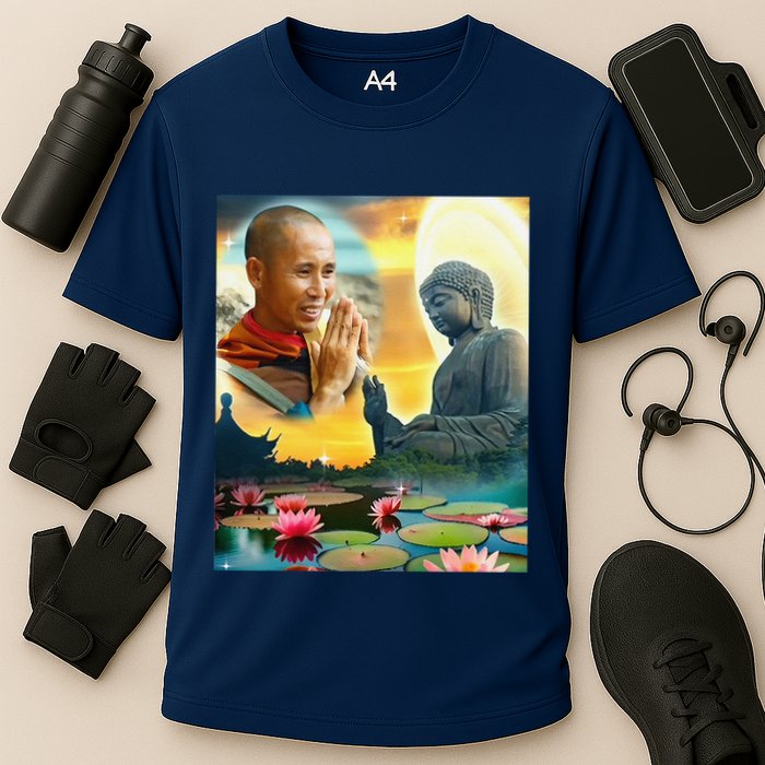 Thich Minh Tue Cooling Performance Crew T-Shirt