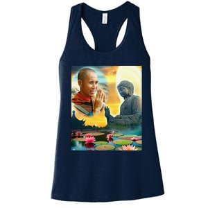 Thich Minh Tue Women's Racerback Tank