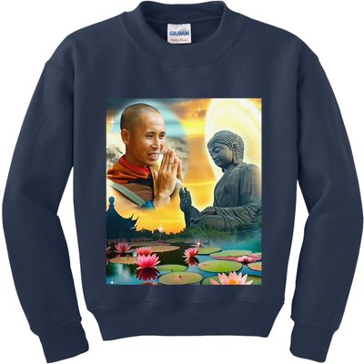 Thich Minh Tue Kids Sweatshirt