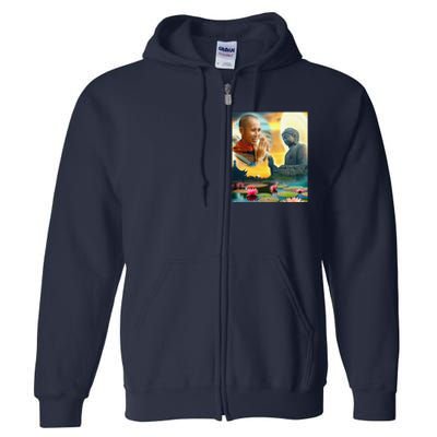 Thich Minh Tue Full Zip Hoodie