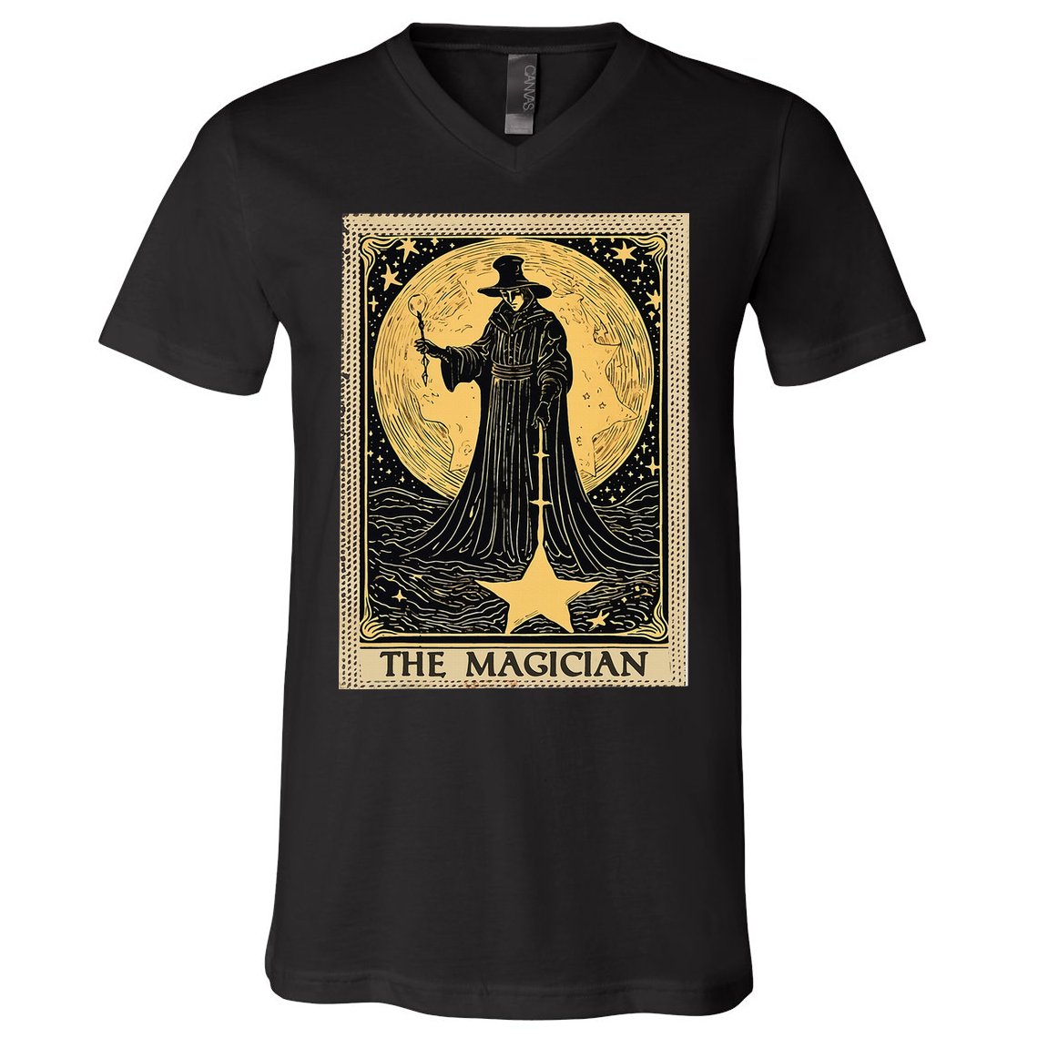 The Magician Tarot Card V-Neck T-Shirt