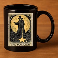 The Magician Tarot Card 11oz C Handle Ceramic Mug