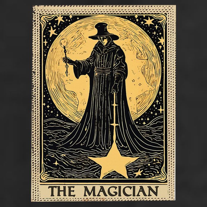 The Magician Tarot Card 11oz C Handle Ceramic Mug