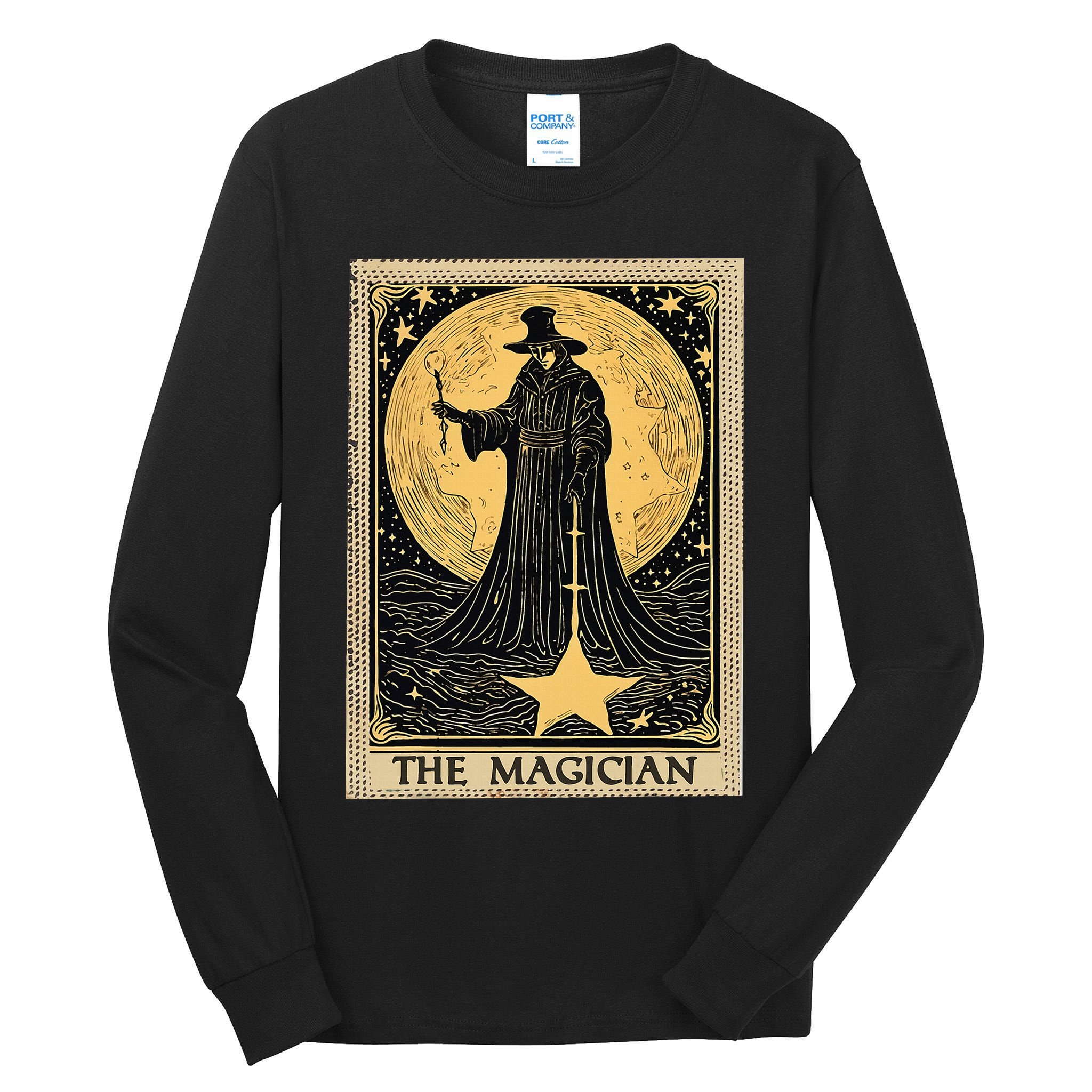 The Magician Tarot Card Tall Long Sleeve T-Shirt