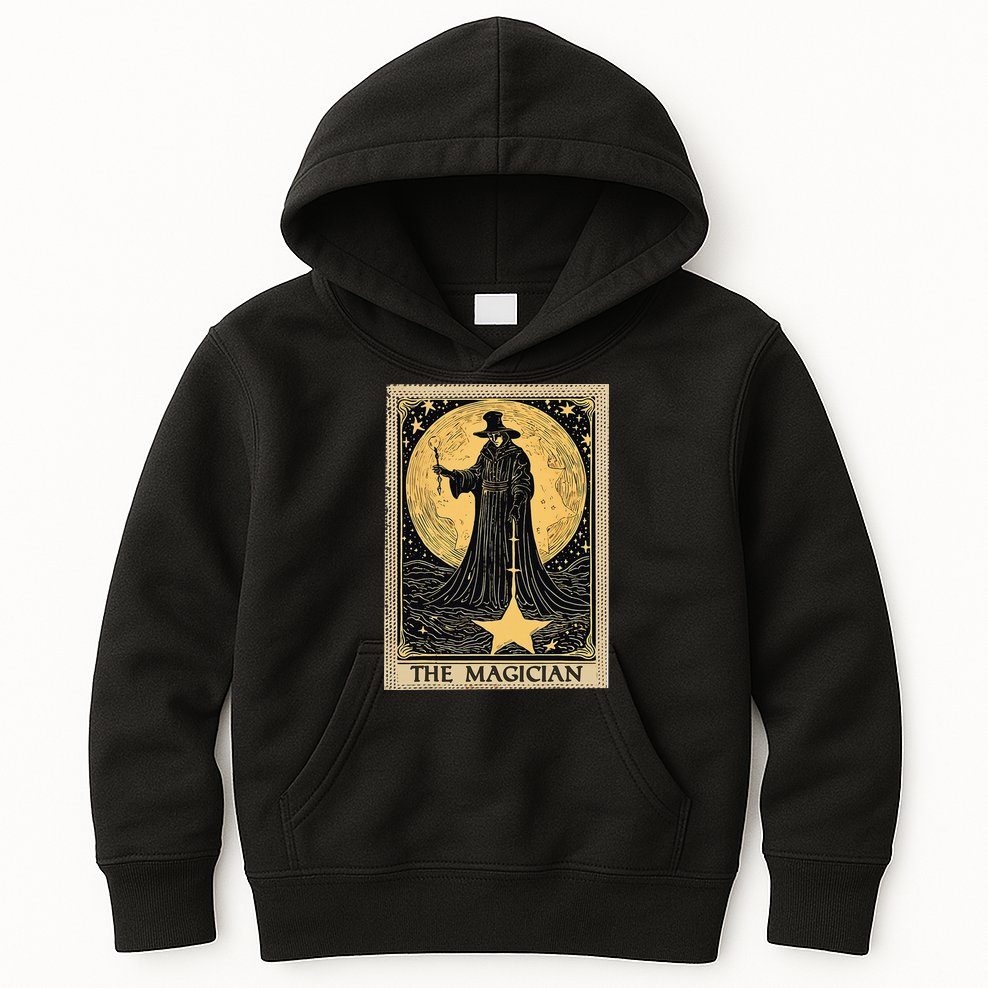 The Magician Tarot Card Kids Hoodie