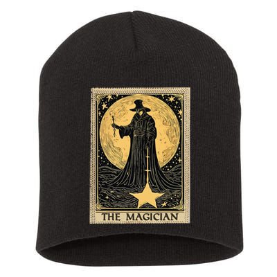 The Magician Tarot Card Short Acrylic Beanie