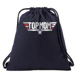 TOP MOM Drawstring Bag