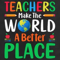Teachers Make The World A Better Place Cool Comfort Performance Bucket Hat