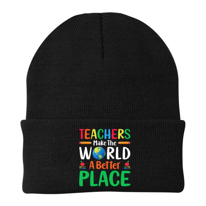 Teachers Make The World A Better Place Beanie