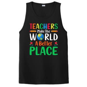 Teachers Make The World A Better Place PosiCharge Competitor Tank