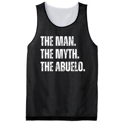 The Man The Myth The Abuelo Mesh Reversible Basketball Jersey Tank