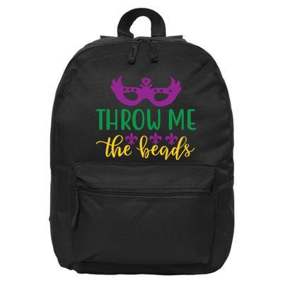 Throw Me The Beads 16 in Basic Backpack