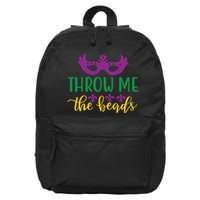 Throw Me The Beads 16 in Basic Backpack