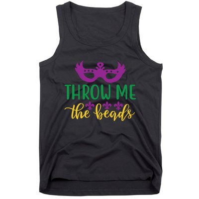 Throw Me The Beads Tank Top